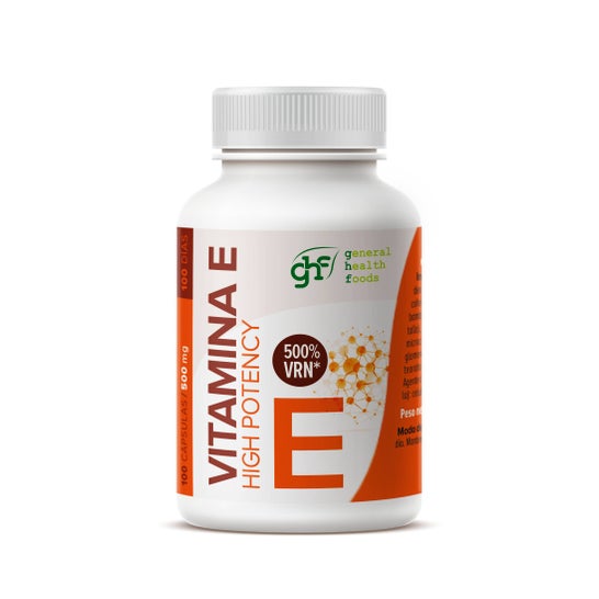 Ghf Vitamina E High Potency 500mg 100caps