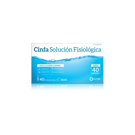 Cinfa Solution Physiologique 40 unités