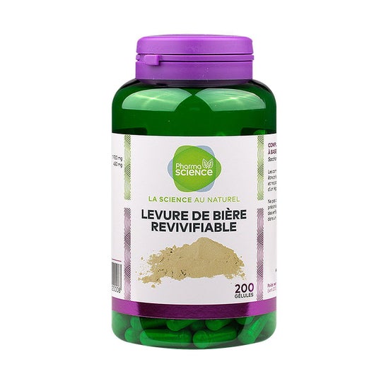 Pharmascience Levure De Bière Revivifiable 200 Gélule