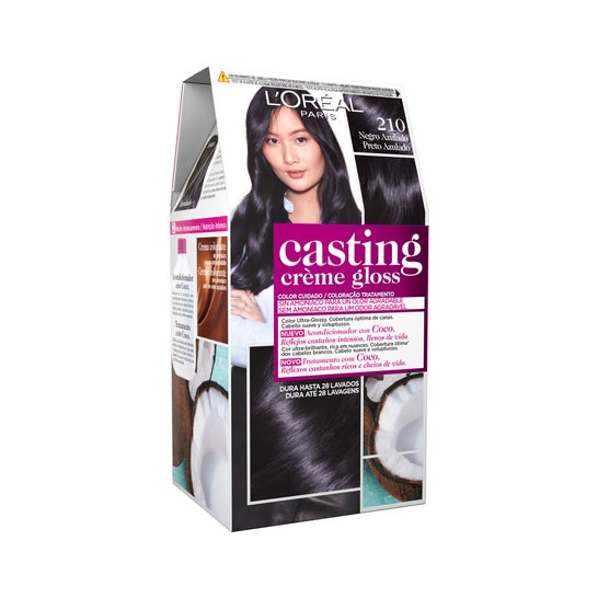 L'Oréal Casting Creme Gloss 210-Black Blue 1 unité