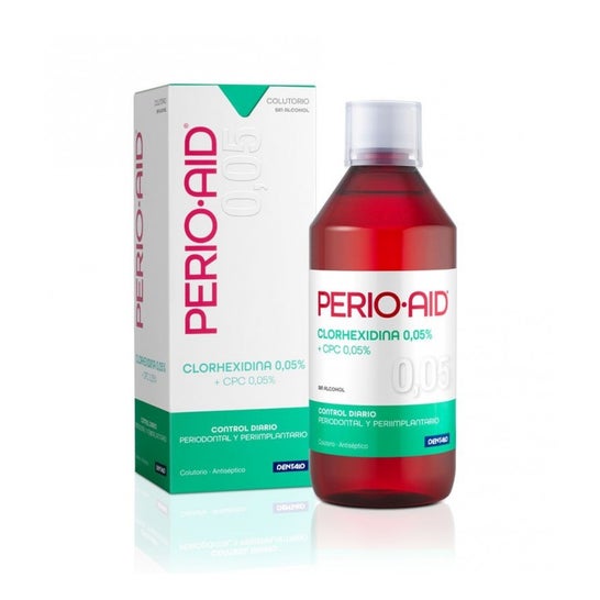 Perio-Aid Mantenimiento y Control rince-bouche 0,05 % chlorhexidine 1l