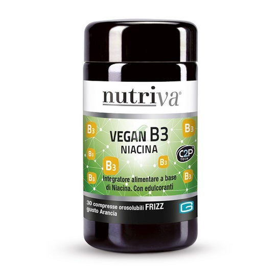 Nutriva Ligne Vegan Vitamine B3 Fizz 30comp