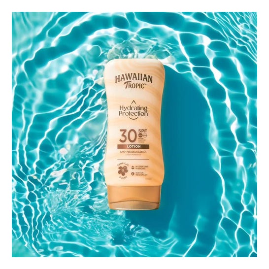 Hawaiian Tropic Lotion Solaire Hydratante Soie Tropicale Spf30 High 180ml