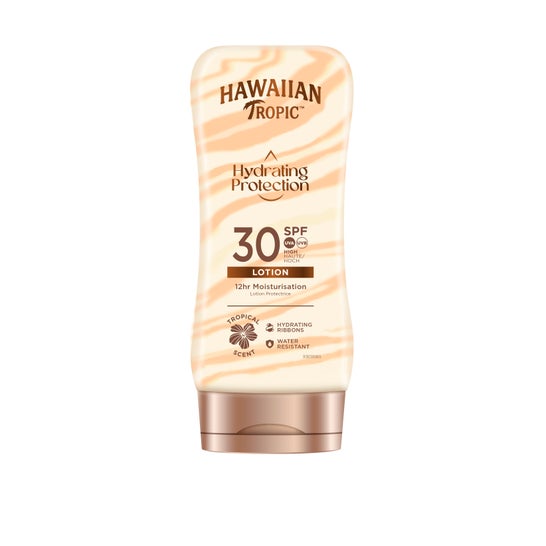 Hawaiian Tropic Lotion Solaire Hydratante Soie Tropicale Spf30 High 180ml Hawaiian Tropic Lotion Solaire Hydratante Soie Tropicale Spf30 High 180ml
