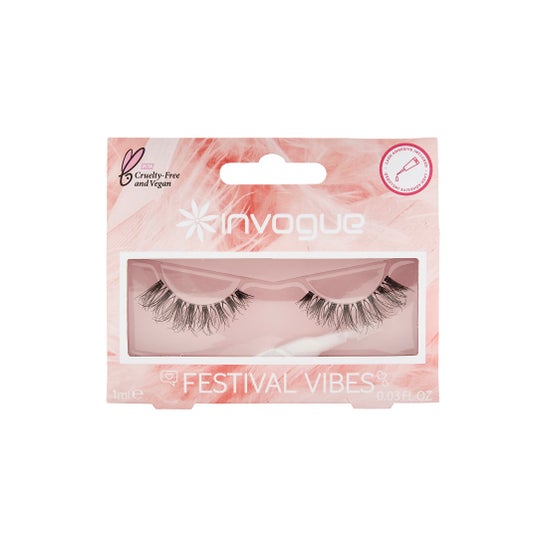 Invogue False Eyelashes Festival Vibes 1 Paire