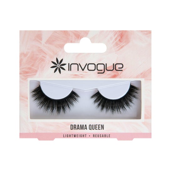 Invogue False Eyelashes Drama Queen 1 Paire