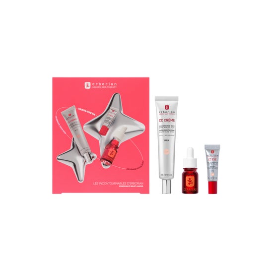 Erborian Kit CC Crème Clair + CC Eye + Skin Therapy