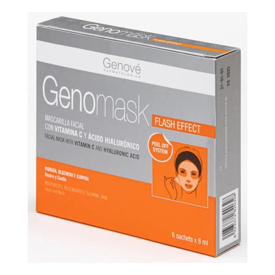 Genové Genomask® Masque Vitamine C 6 x 8 ml Genové Genomask® Masque Vitamine C 6 x 8 ml