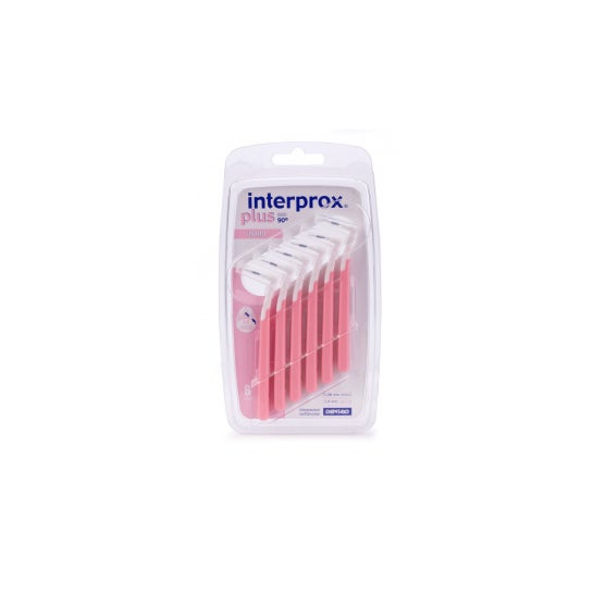 Dentaid Interprox Plus Nano Brossettes Interdentaires 0,6mm Rose 6 brossettes