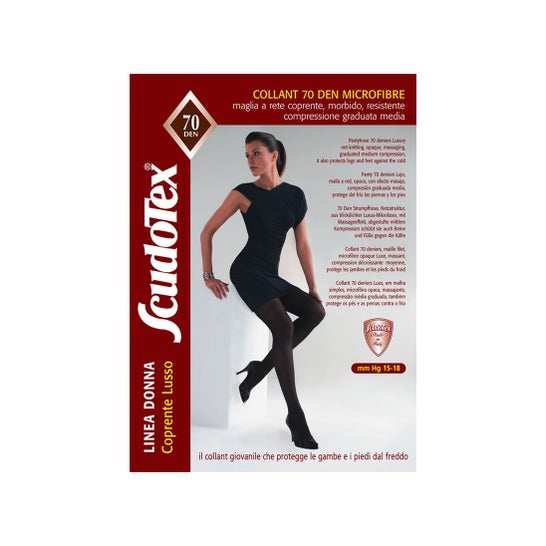 Scudotex 70 Collant Luxe 3 Noir 1ut