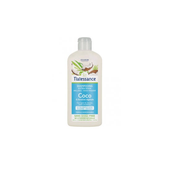 Natessance Capillaires Shampooing Usage Frquent Coco Kratine 250Ml