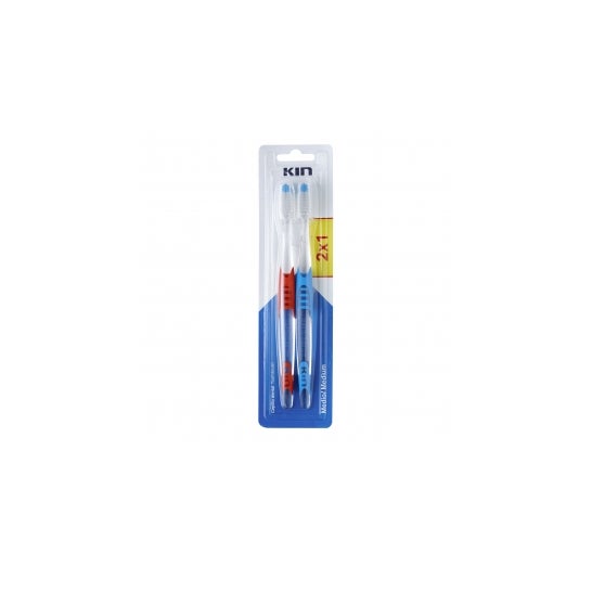 Brosse à dents Kin Medium 2X1