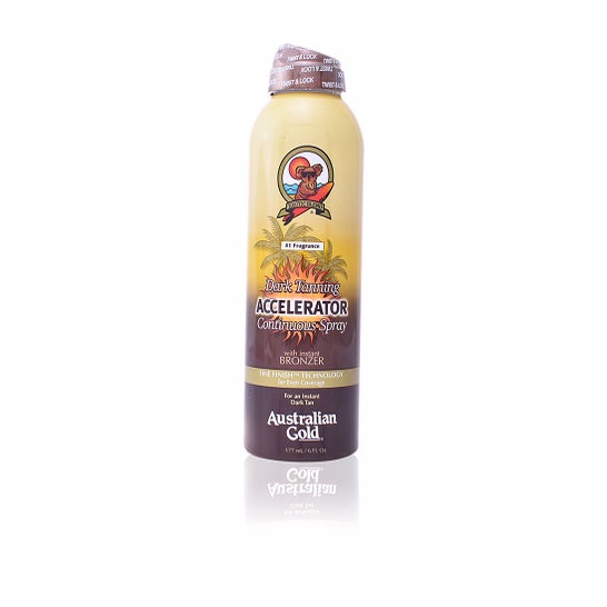 Accélérateur d'or australien avec spray bronzant instantané 177ml