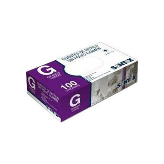 Gants Santex Latex sans poudre Taille Xs 100 pièces