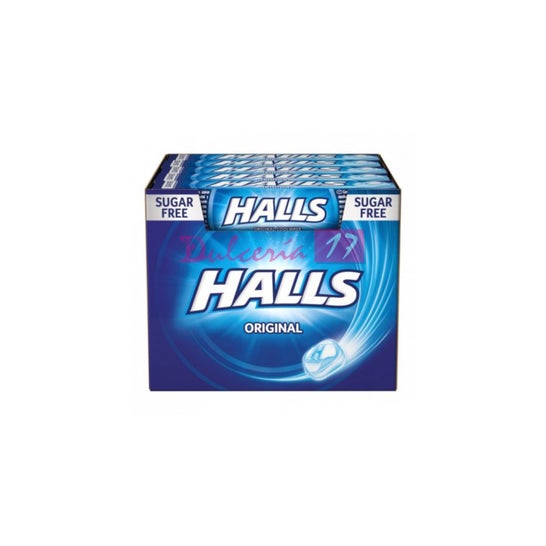 Halls Bonbons Menthe Sans Sucre 20uts