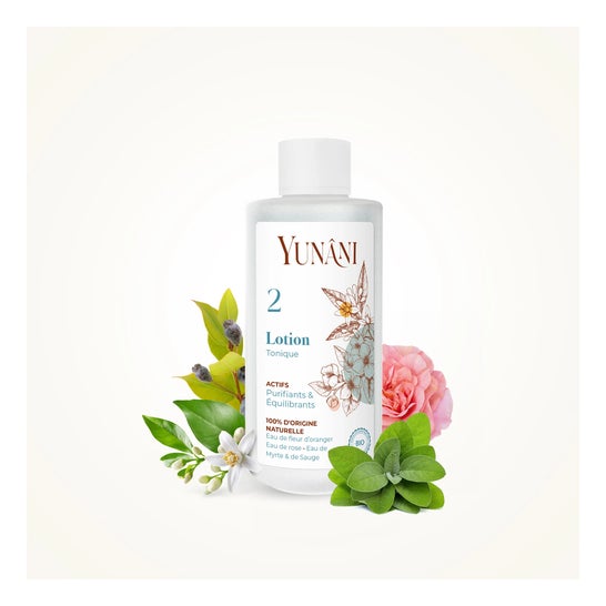Yunâni Lotion Tonique Aux 5 Hydrolats 125ml