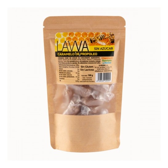Lavva Bonbons Propolis + Vitmlon Stevia 100g
