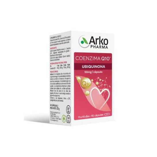 Arkopharma Coenzyme Q10 45 Gélules Arkopharma Coenzyme Q10 45 Gélules