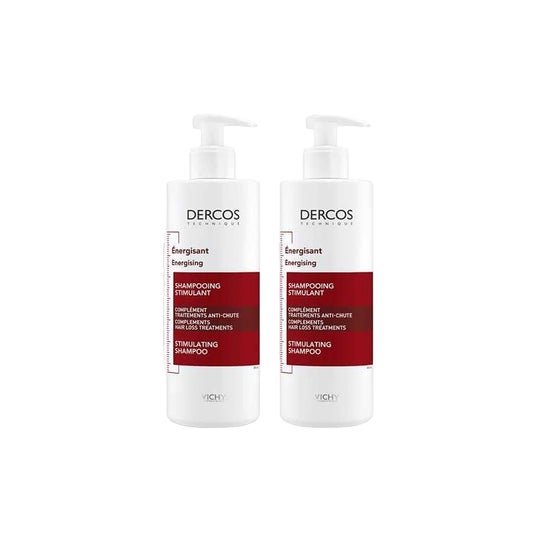 Dercos Pack Energy+ Shampooing Stimulant 2x400ml