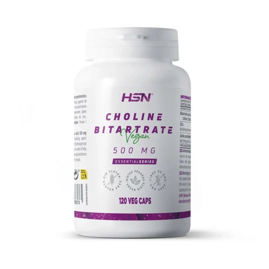 HSN Bitartrato de Colina 500mg 120vcaps