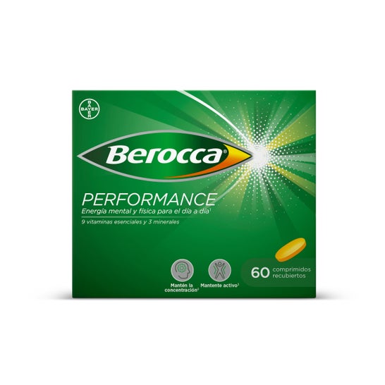 Berocca Performance Vitamines et Rendement 60 Comprimés