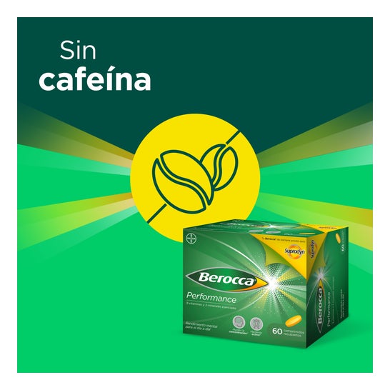 Berocca Performance Vitamines et Rendement 60 Comprimés