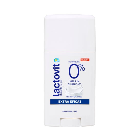 Lactovit Original Extra Efficace 0% Alcool Déodorant Stick 60ml