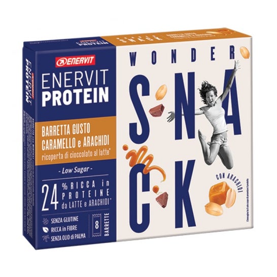 Enervit Protein Snack Caramel 8uts