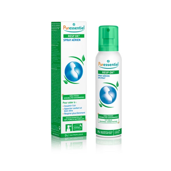 Puressentiel - Resp OK - Inhalation Humide aux 8 Huiles Essentielles - Aide  à respirer plus librement - Formule 100% d'origine naturelle - 50 ml