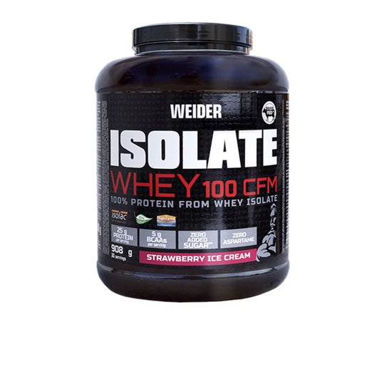 Weider Isolate Whey 100 CFM Fraise 908g