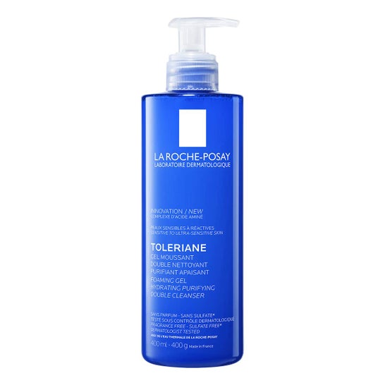 La Roche Posay Toleriane Gel Moussant Double Nettoyant 400ml