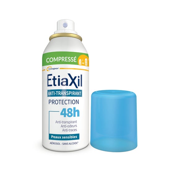 Etiaxil Anti-Transpirant Déodorant Compressé Peaux Sensibles 2x100ml