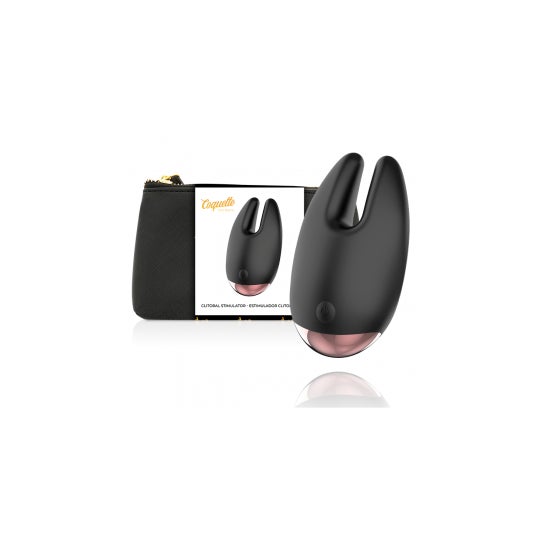 Coquette Chic Stimulateur de désir Stimulateur de clitoris Noir&amp;Or 1pc