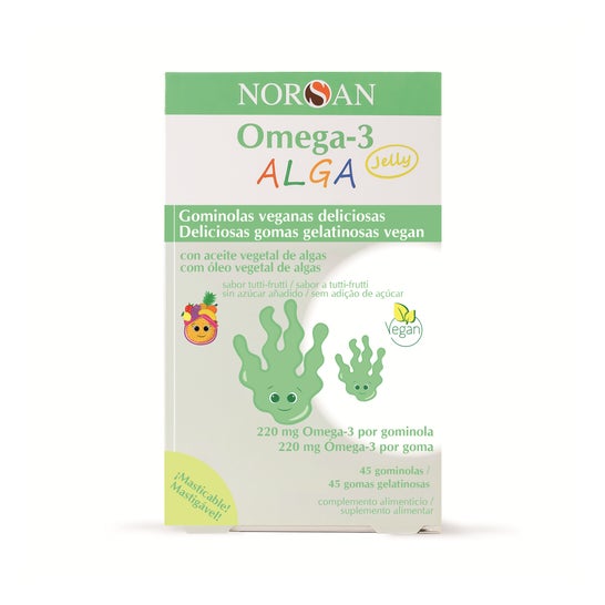Norsan Omega-3 ALGA Jelly  45 Gommes