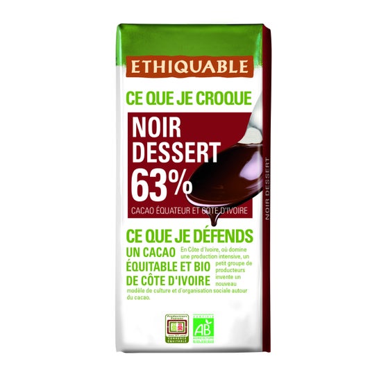 Ethiquable Chocolate para Fundir Bio 200g