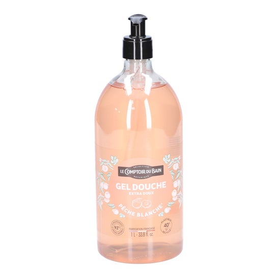 Le Comptoir du Bain Gel Douche Pêche Blanche 1L