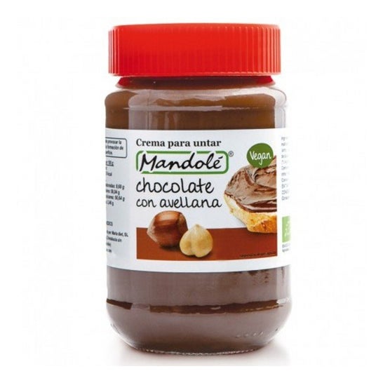 Mandolé Crème Cacao aux Noisettes Vegan Bio 375g