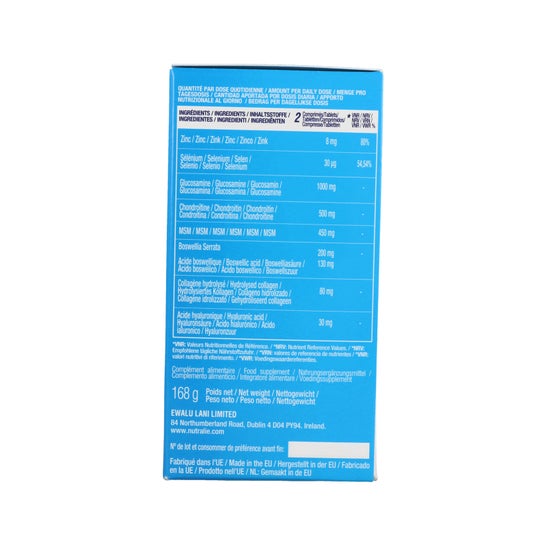 Nutralie Glucosamina Msm Condroitina Complex Bio 120comp
