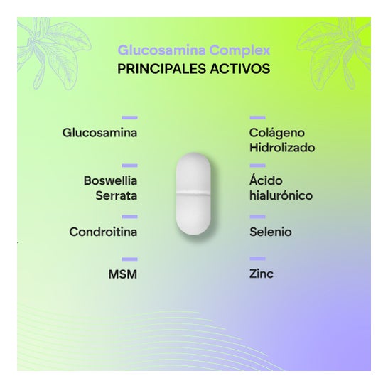 Nutralie Glucosamina Msm Condroitina Complex Bio 120comp