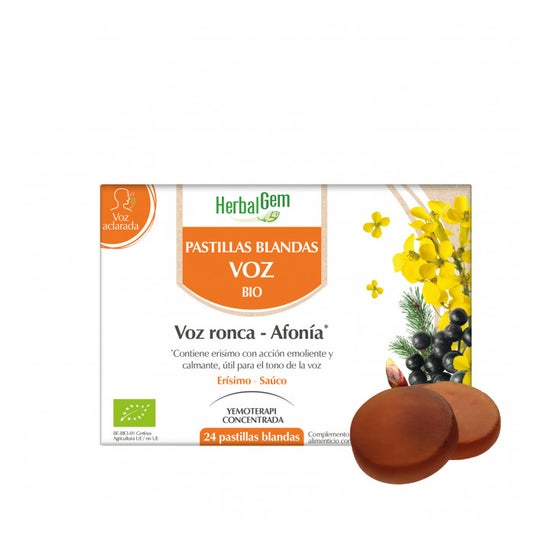 Herbalgem Soft Tabs Bio Voice Hoarseness-Aphonia 24comp