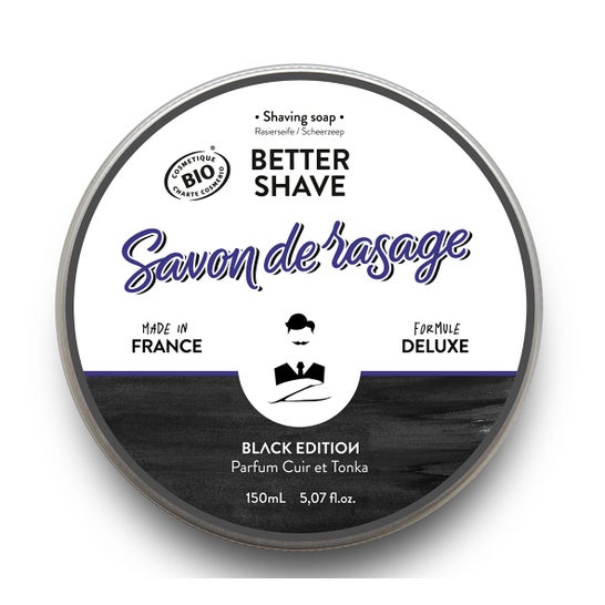 Monsieur Barbier Better Shave Savon de Rasage Black Edition 150ml