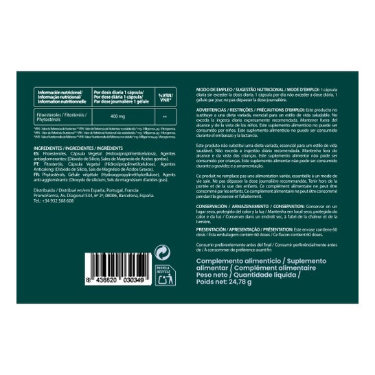 DocMorris Phytostérols 60 Gélules (Expire dans moins de 6 mois)