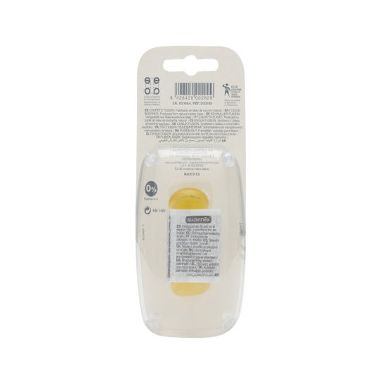 Suavinex Fusion Sucette Anatomique En Latex +18 mois Lot de 2
