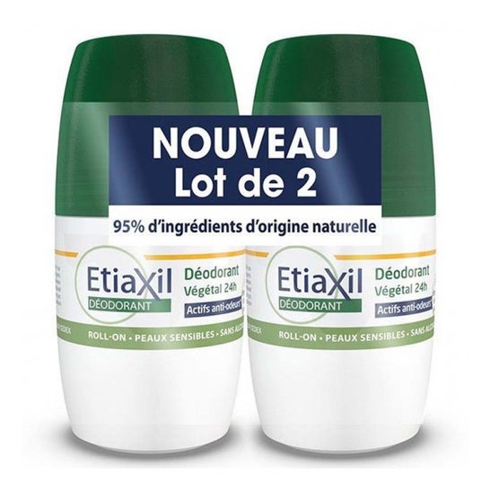 Etiaxil Pack Déodorant Végétal 24H 2x50ml