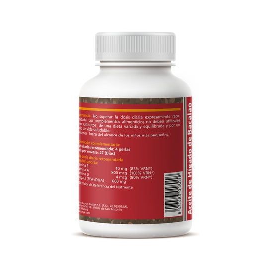 Sotya hígado de Bacalao 685mg 110 perlas