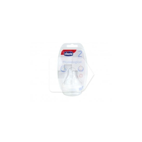 Chicco™ Mamelon en silicone Bouche large débit moyen 2 2 2 Unités