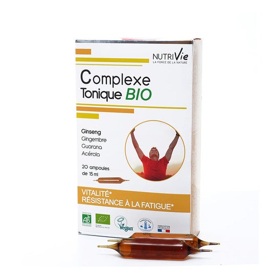 Nutrivie Ampoules Complexe Tonique Bio 20x15ml