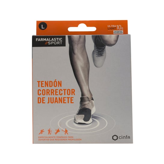 Farmalastic Sport Correcteur de tendon d'oignon Taille L 1ud