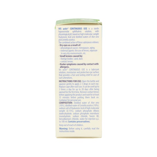 Pharmadiet Vis-activ Continu Usage continu 10 Ml