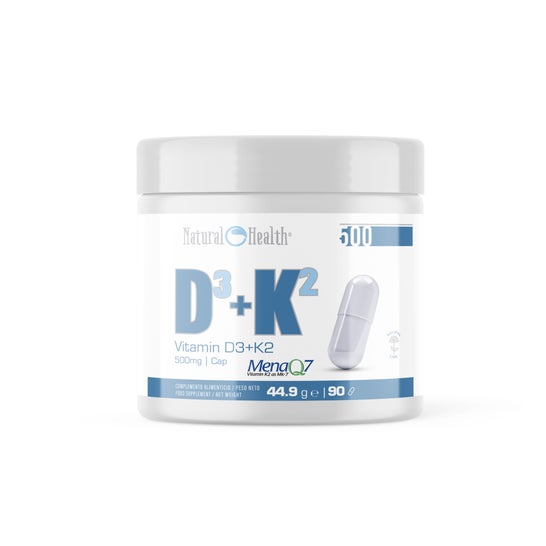 Natural Health Vitamin D3+K2 90caps